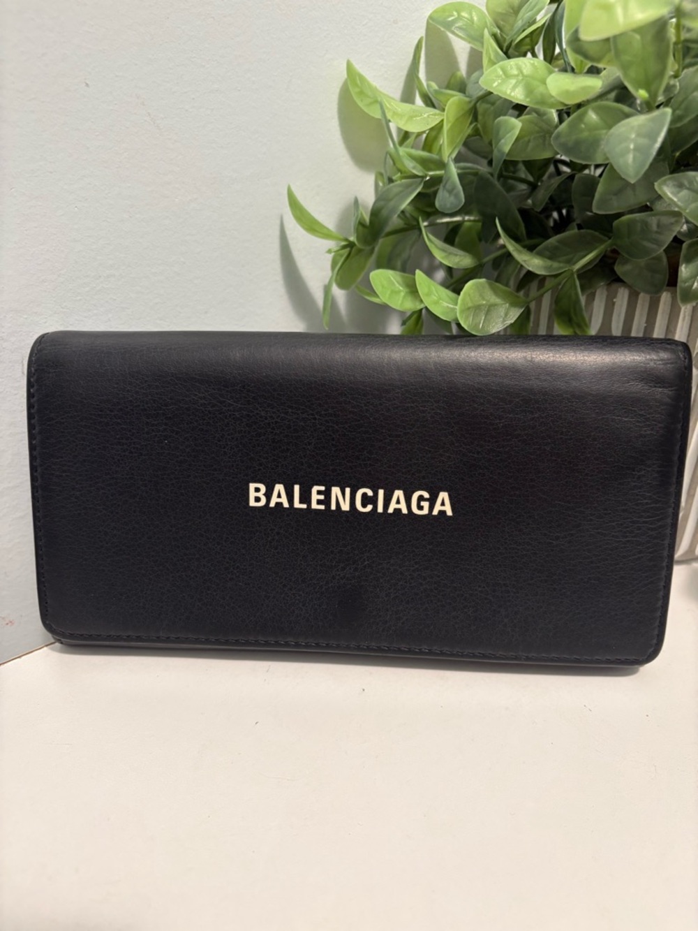 Balenciaga Calfskin Continental Wallet